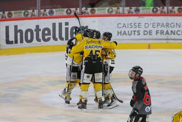 Photo hockey match Amiens  - Rouen le 12/03/2023