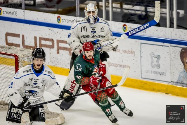 Photo hockey match Cergy-Pontoise - Gap  le 15/03/2023
