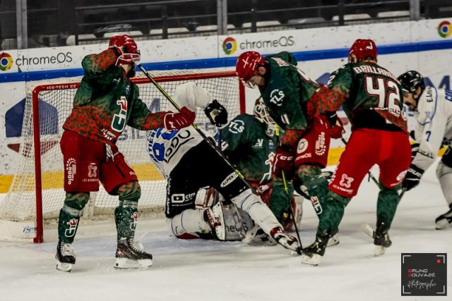 Photo hockey match Cergy-Pontoise - Gap  le 15/03/2023