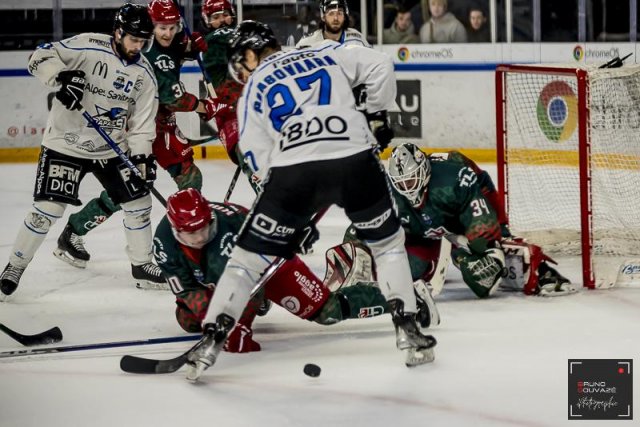 Photo hockey match Cergy-Pontoise - Gap  le 15/03/2023