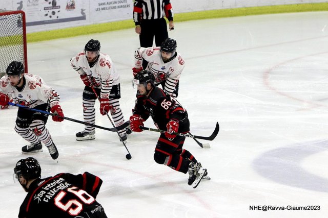 Photo hockey match Nice - Briançon  le 17/03/2023