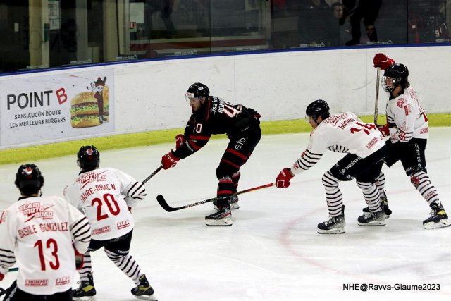 Photo hockey match Nice - Briançon  le 17/03/2023