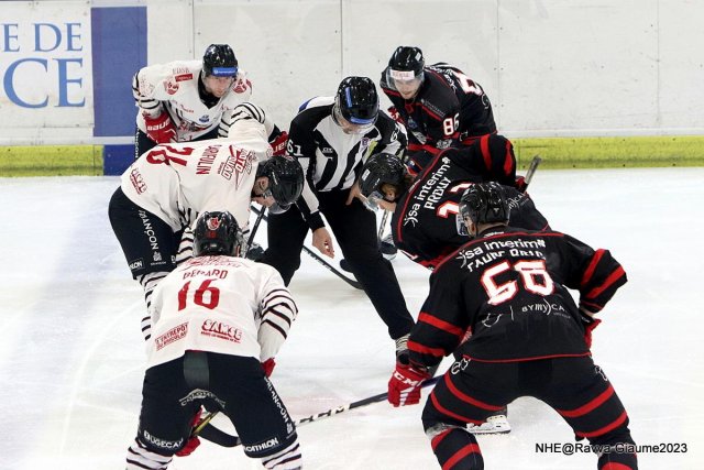 Photo hockey match Nice - Briançon  le 17/03/2023