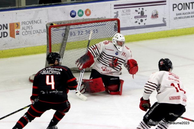 Photo hockey match Nice - Briançon  le 17/03/2023
