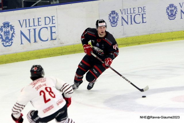 Photo hockey match Nice - Briançon  le 17/03/2023