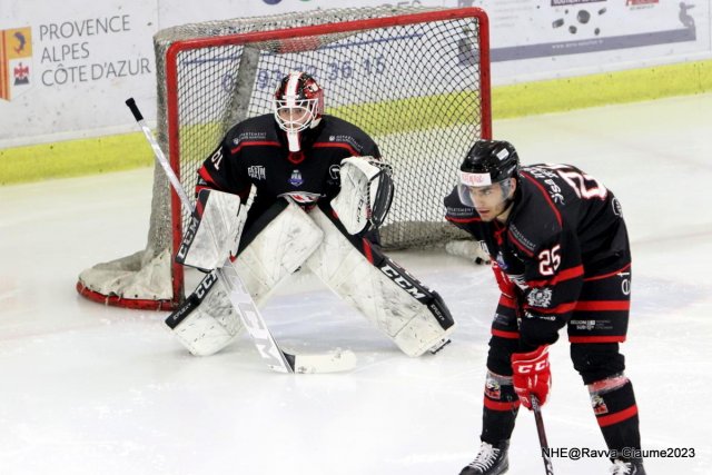 Photo hockey match Nice - Briançon  le 17/03/2023