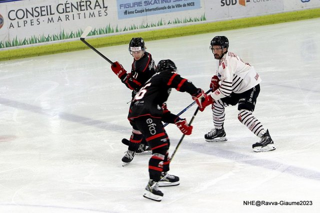 Photo hockey match Nice - Briançon  le 17/03/2023