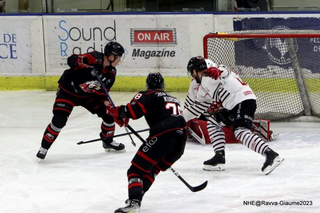 Photo hockey match Nice - Briançon  le 17/03/2023