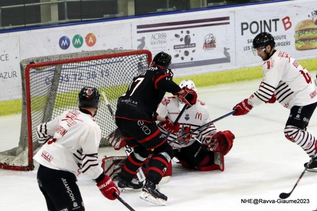 Photo hockey match Nice - Briançon  le 17/03/2023