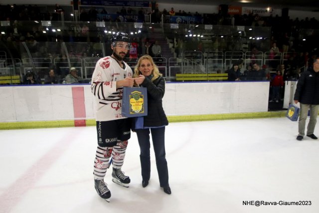 Photo hockey match Nice - Briançon  le 17/03/2023