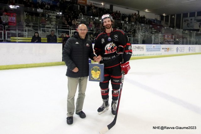 Photo hockey match Nice - Briançon  le 17/03/2023