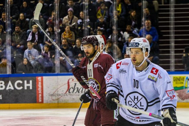 Photo hockey match Genève - Lugano le 18/03/2023