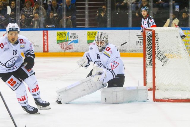 Photo hockey match Genève - Lugano le 18/03/2023