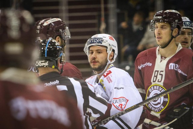 Photo hockey match Genève - Lugano le 18/03/2023