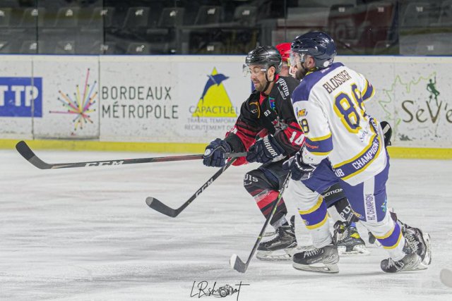 Photo hockey match Bordeaux II - Champigny-sur-Marne le 18/03/2023