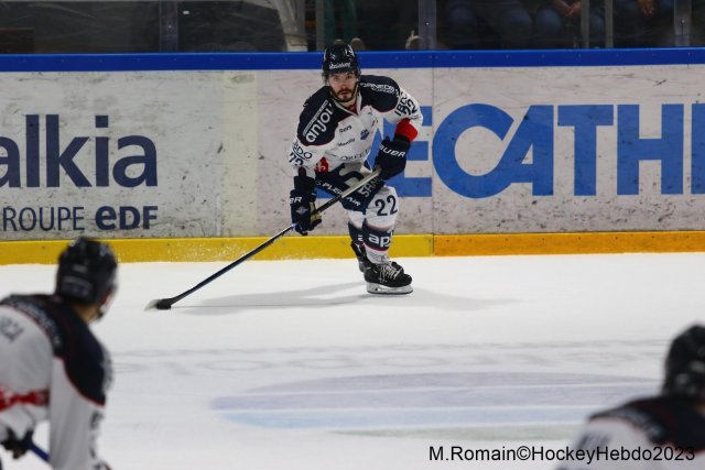Photo hockey match Rouen - Angers  le 21/03/2023