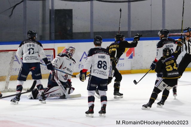 Photo hockey match Rouen - Angers  le 21/03/2023