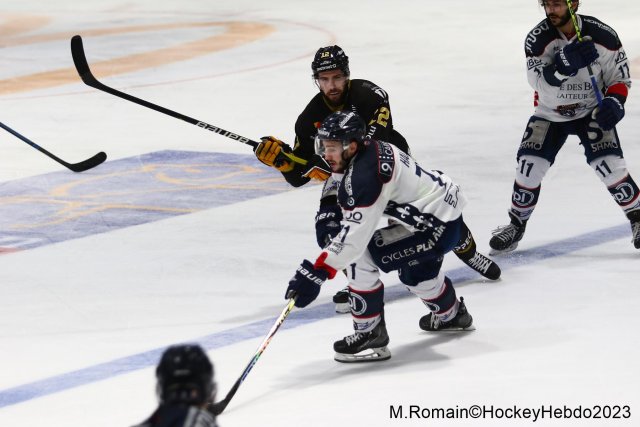 Photo hockey match Rouen - Angers  le 21/03/2023