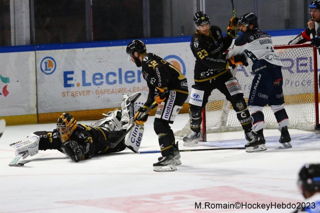 Photo hockey match Rouen - Angers  le 21/03/2023