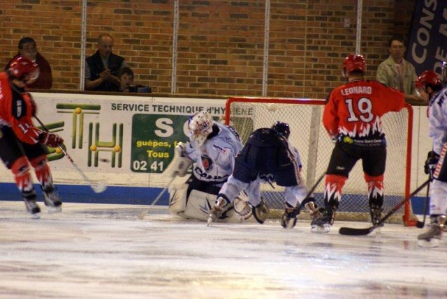 Photo hockey match Angers  - Neuilly/Marne le 22/09/2009