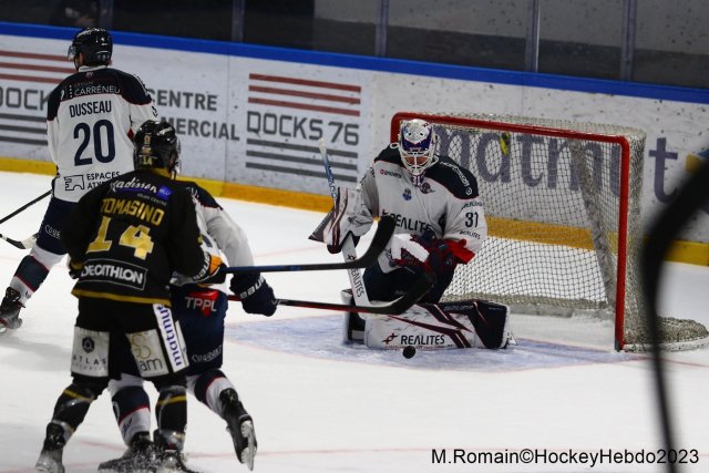 Photo hockey match Rouen - Angers  le 21/03/2023