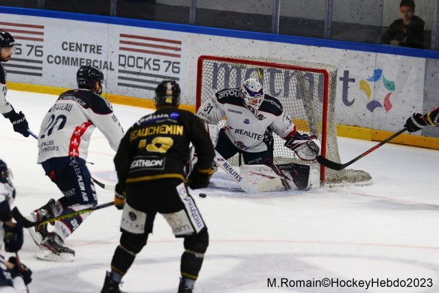 Photo hockey match Rouen - Angers  le 21/03/2023