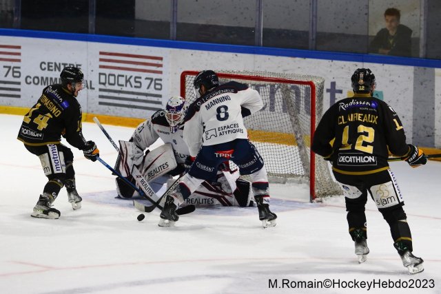 Photo hockey match Rouen - Angers  le 21/03/2023