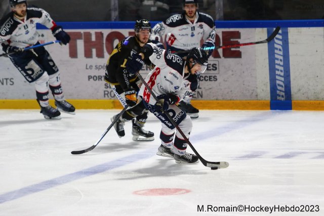 Photo hockey match Rouen - Angers  le 21/03/2023