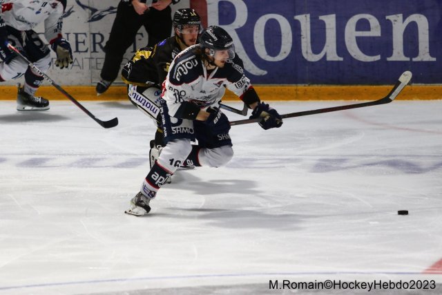 Photo hockey match Rouen - Angers  le 21/03/2023