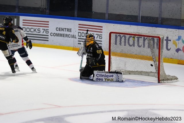Photo hockey match Rouen - Angers  le 21/03/2023