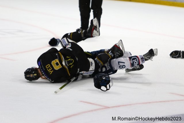 Photo hockey match Rouen - Angers  le 21/03/2023