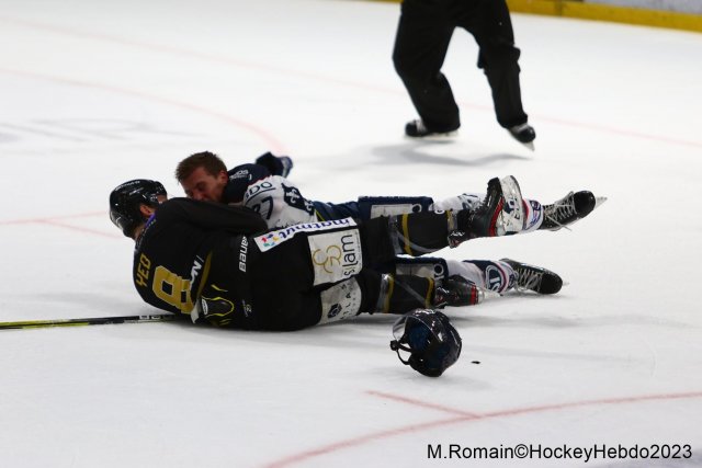 Photo hockey match Rouen - Angers  le 21/03/2023