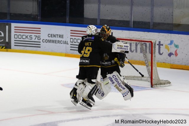 Photo hockey match Rouen - Angers  le 21/03/2023