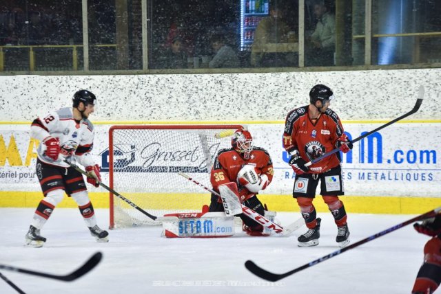 Photo hockey match Chamonix  - Nice le 22/03/2023