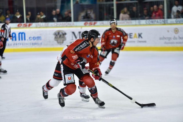 Photo hockey match Chamonix  - Nice le 22/03/2023
