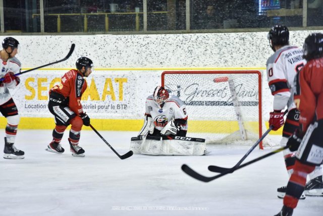 Photo hockey match Chamonix  - Nice le 22/03/2023