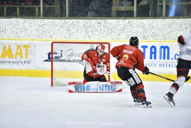 Photo hockey match Chamonix  - Nice le 22/03/2023