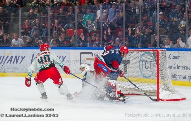 Photo hockey match Grenoble  - Cergy-Pontoise le 21/03/2023
