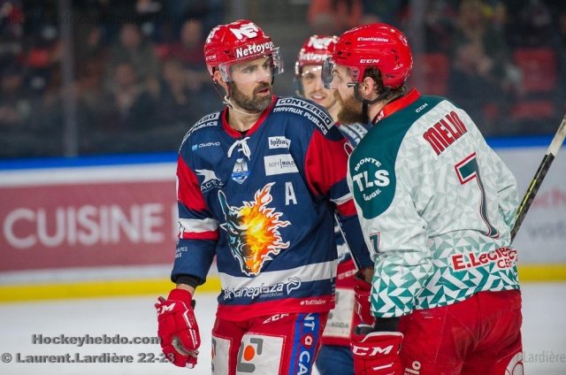 Photo hockey match Grenoble  - Cergy-Pontoise le 21/03/2023