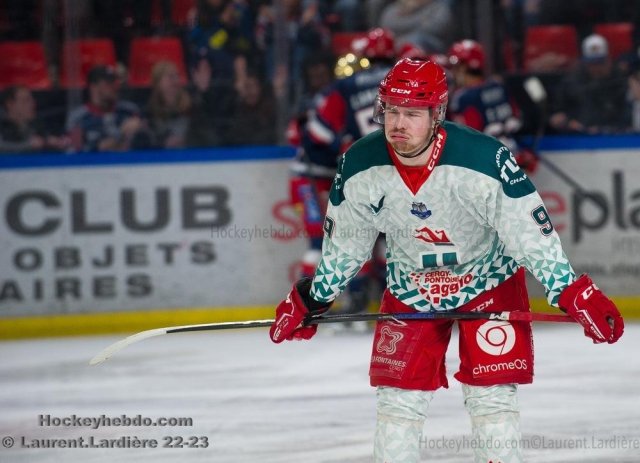 Photo hockey match Grenoble  - Cergy-Pontoise le 21/03/2023