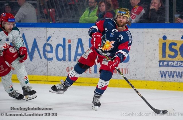 Photo hockey match Grenoble  - Cergy-Pontoise le 21/03/2023