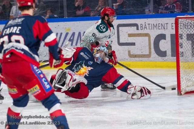 Photo hockey match Grenoble  - Cergy-Pontoise le 21/03/2023