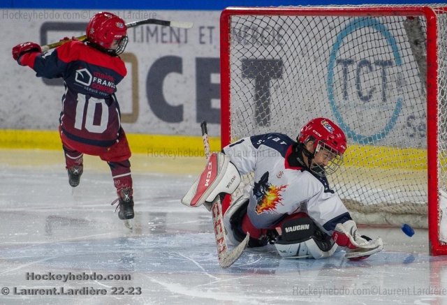 Photo hockey match Grenoble  - Cergy-Pontoise le 21/03/2023