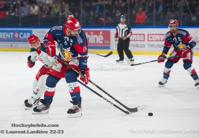 Photo hockey match Grenoble  - Cergy-Pontoise le 21/03/2023
