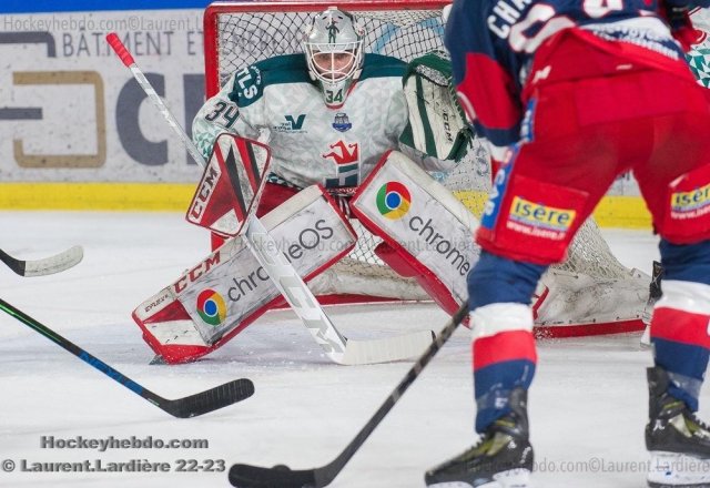 Photo hockey match Grenoble  - Cergy-Pontoise le 21/03/2023