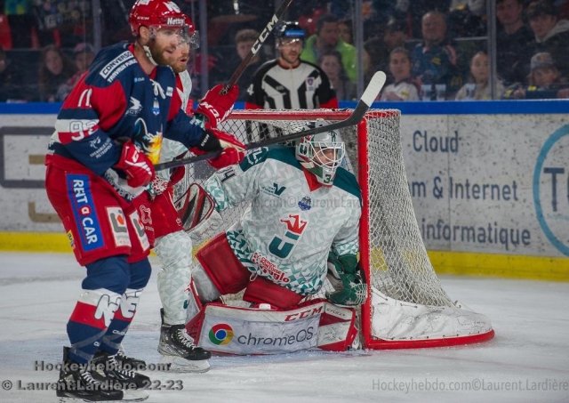 Photo hockey match Grenoble  - Cergy-Pontoise le 21/03/2023