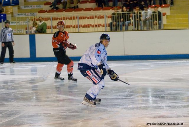 Photo hockey match Angers  - Neuilly/Marne le 22/09/2009