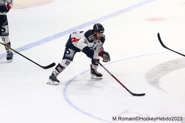 Photo hockey match Rouen - Angers  le 22/03/2023