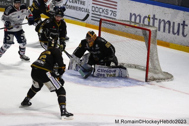 Photo hockey match Rouen - Angers  le 22/03/2023
