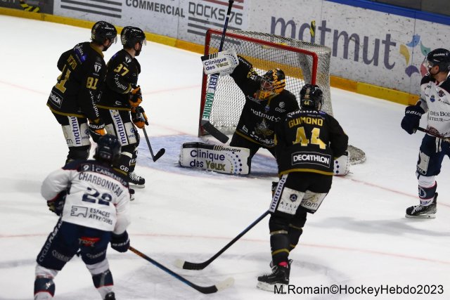 Photo hockey match Rouen - Angers  le 22/03/2023